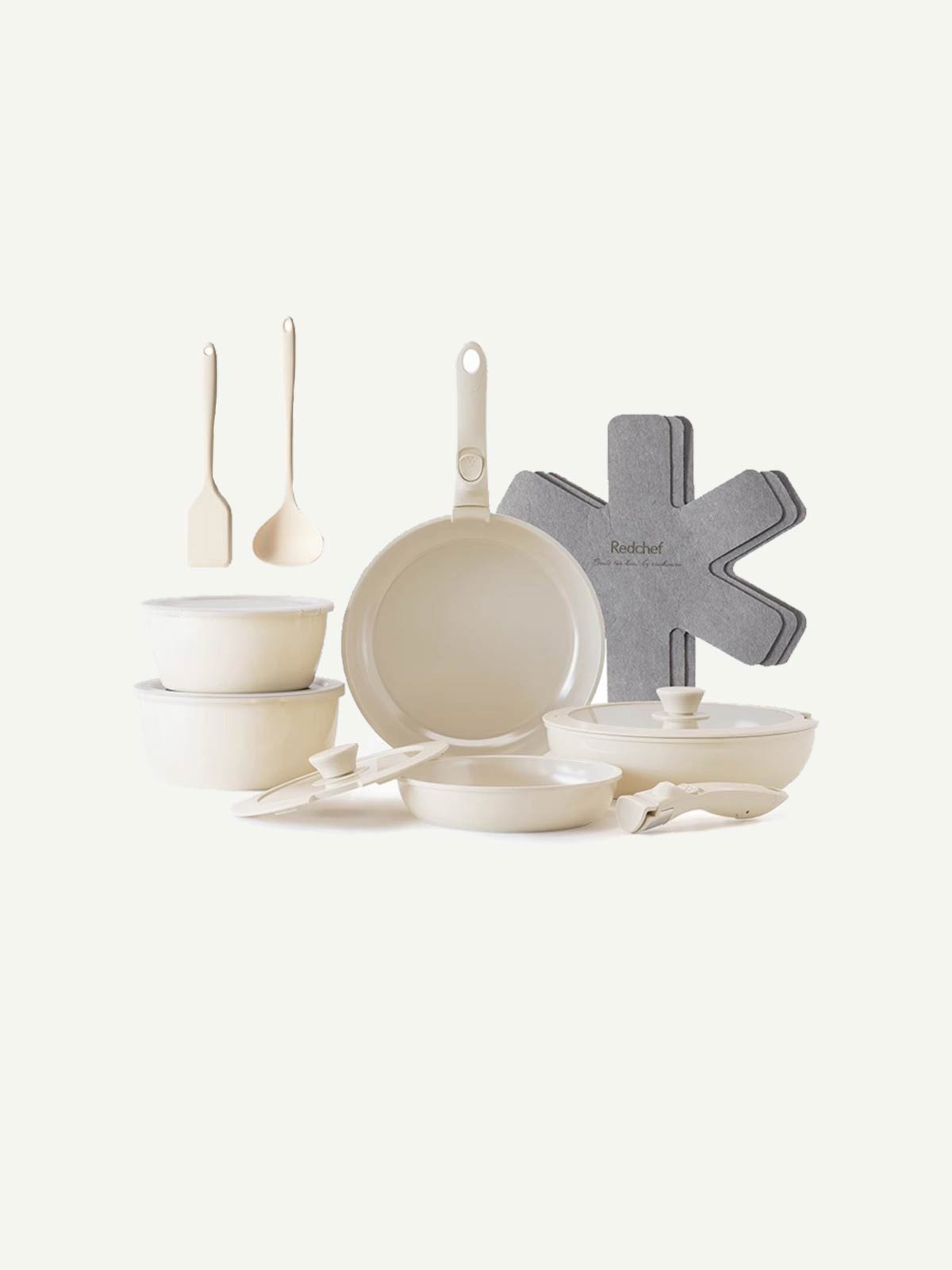 Red Chef Kitchen Tools Redchef Ceramic Cookware Set 16Pcs – RedChef