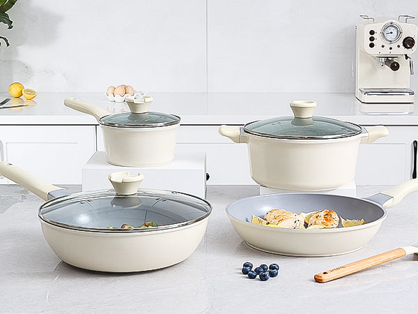 Redchef Pearl Collection Ceramic Non Stick Frying Pans - Thumbnail 2