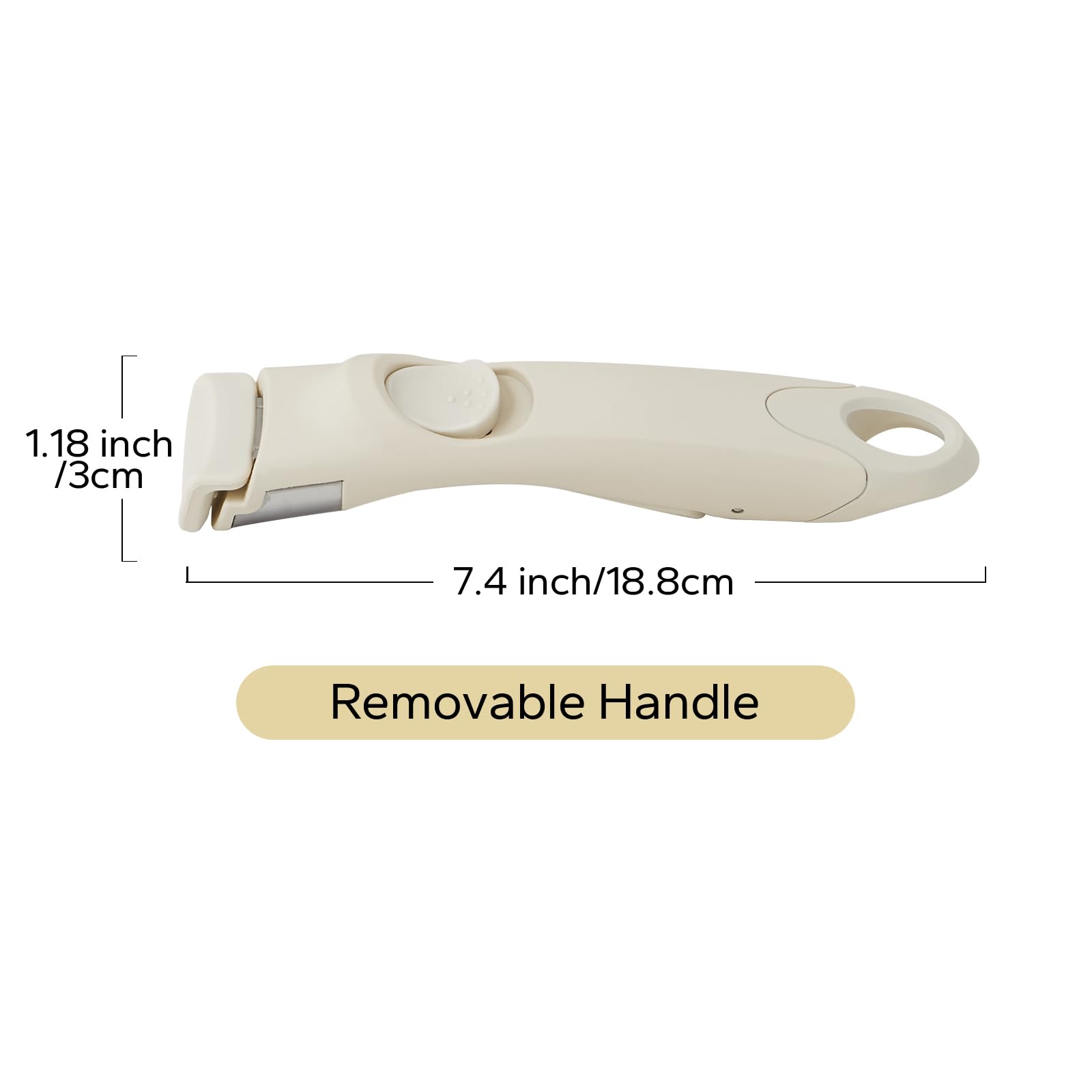 Redchef Removable Handle White, Detachable Handle For Cookware
